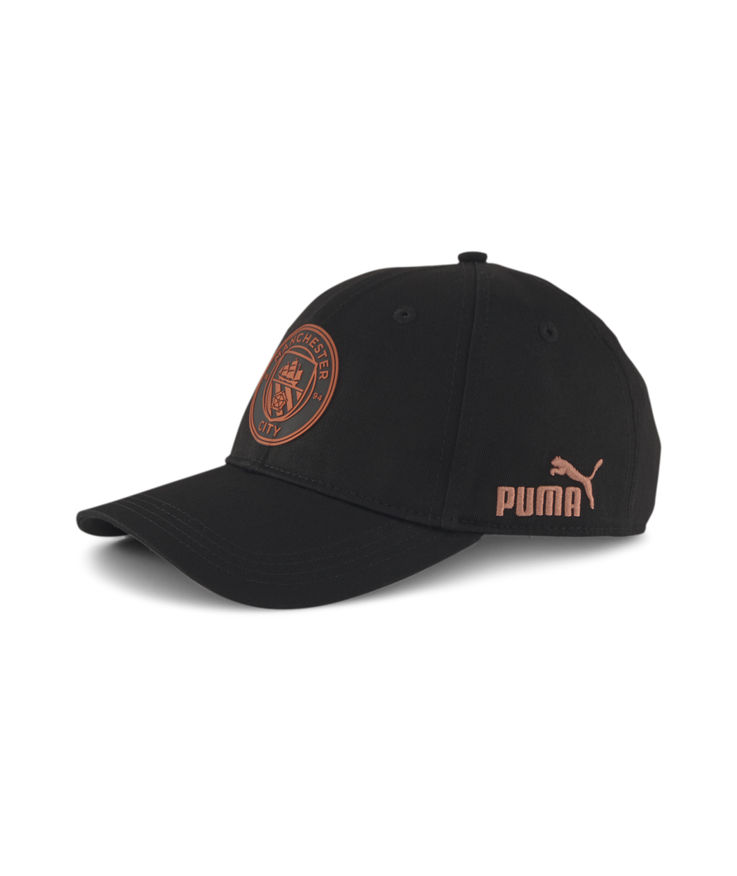 Puma Manchester City Football Culture Baseball Hat Black/Copper 02277002