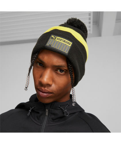 Puma BVB Borussia Dortmund POM Beanie 023357 07 BLACK/YELLOW