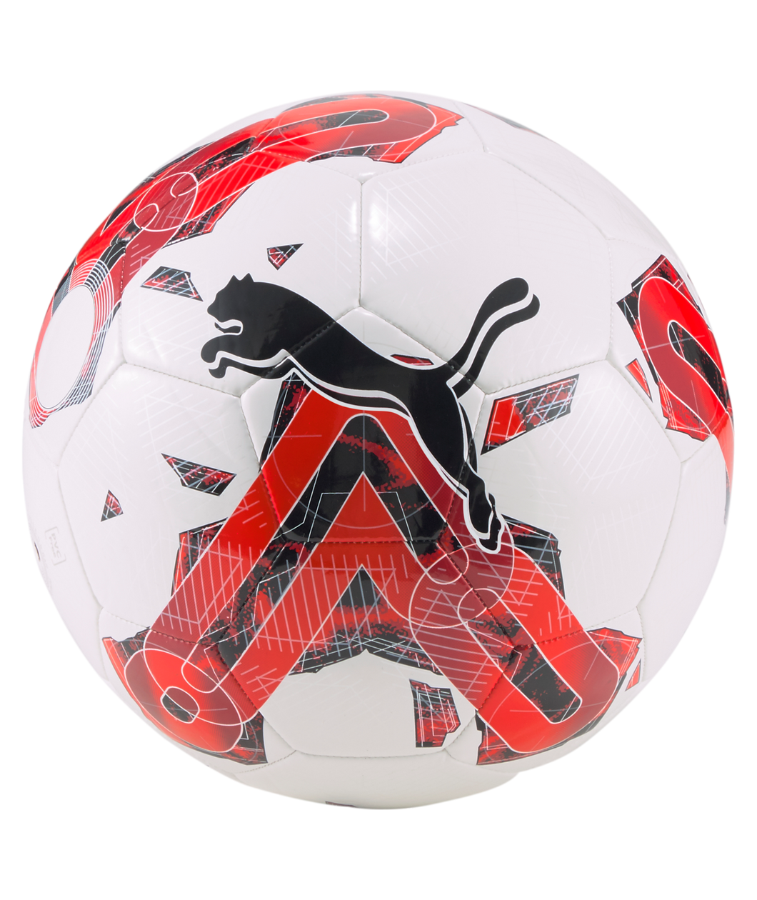 Puma Orbita 6 MS Soccer Ball 2022-23 083787 02  PUMA WHITE-PUMA RED