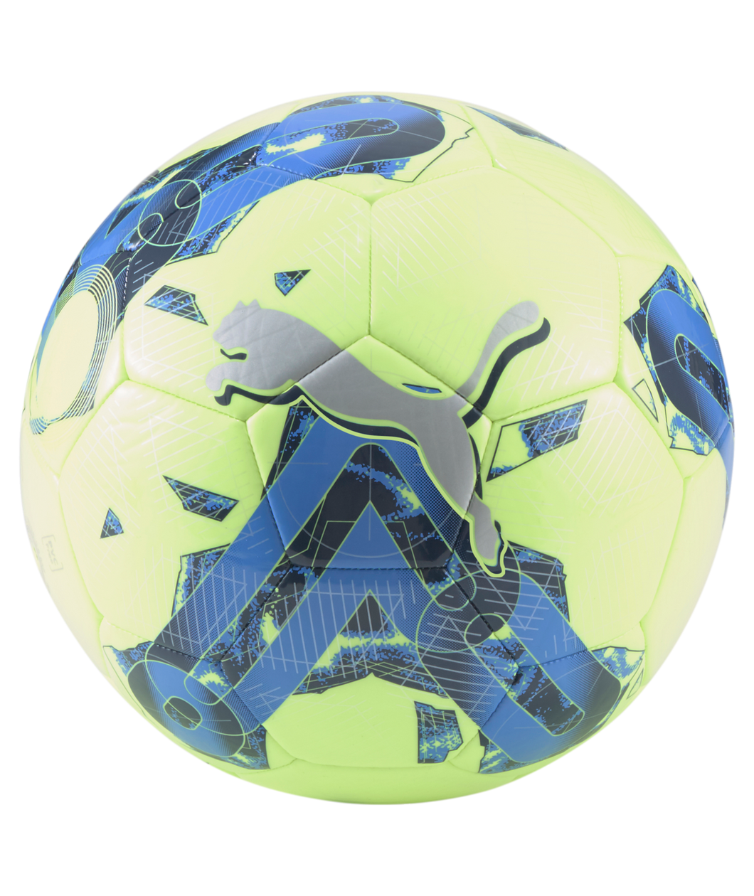 Puma Orbita 6 MS Soccer Ball 2022-23 083787 04 FIZZY LIGHT-BLUE GLIMMER