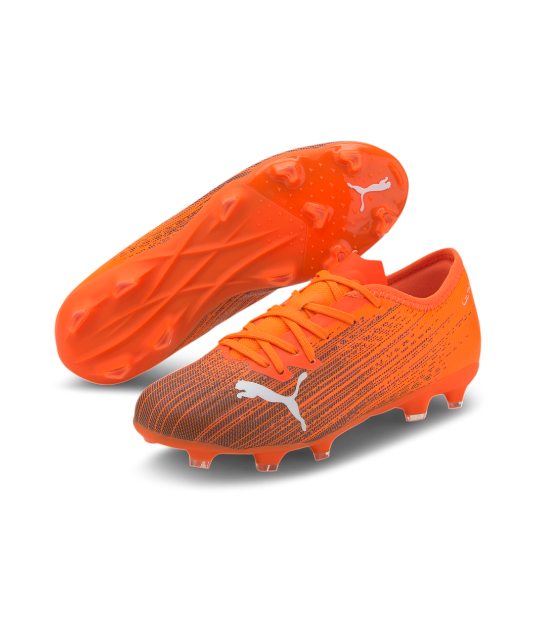 Puma Kids ULTRA 2.1 FG/AG Cleats Orange 10609701