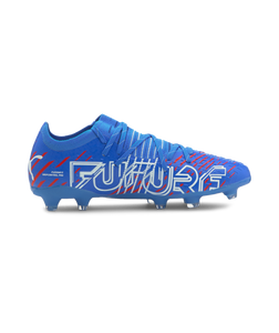 Puma Future Z 2.2 FG/AG Soccer Cleats 106482 01 BLUE/WHITE/RED