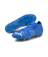 Load image into Gallery viewer, Puma Future Z 3.2 FG/AG Soccer Cleats 106486 01 BLUE/WHITE/RED
