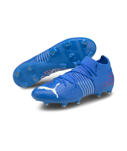Puma Future Z 3.2 FG/AG Soccer Cleats 106486 01 BLUE/WHITE/RED