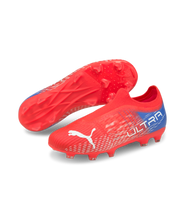 Load image into Gallery viewer, Puma Ulta 3.3 FG/AG Jr 106529 01 RED/BLUE/WHITE