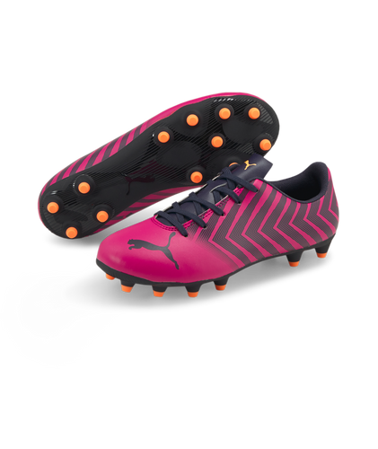 PUMA Tacto II FG/AG Junior Cleats 10670404 - FUCHSIA-PARISIAN NIGHT