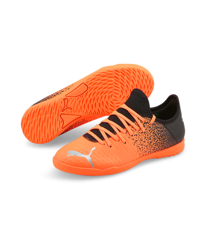 PUMA Future Z 4.3 Junior Indoor Trainer Shoes 10678101 - NEON CITRUS-DIAMOND SILVER-PUMA BLACK