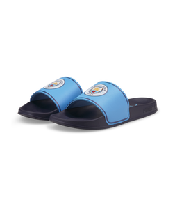 Blue online puma sliders