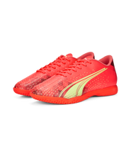 Load image into Gallery viewer, Puma Ultra Play Junior Indoor Shoes 106927 03  FIERY CORAL-FIZZY LIGHT