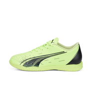 Load image into Gallery viewer, Puma Ultra Play Junior Indoor Shoes 106927 01  FIZZY LIGHT-PARISIAN NIGHT-BLUE GLIMMER