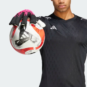 adidas Predator Pro Fingersave Goalkeeper Gloves HN3343 Black/White/Shock Pink