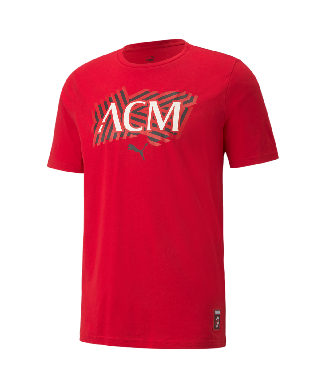 Red and online gold puma shirt