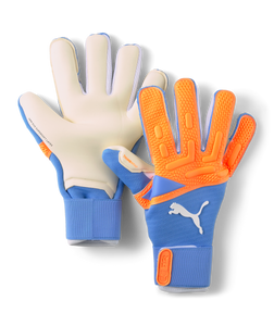 Puma Future Pro Hybrid GoalKeeper Gloves 041842 01 ULTRA ORANGE-BLUE GLIMMER