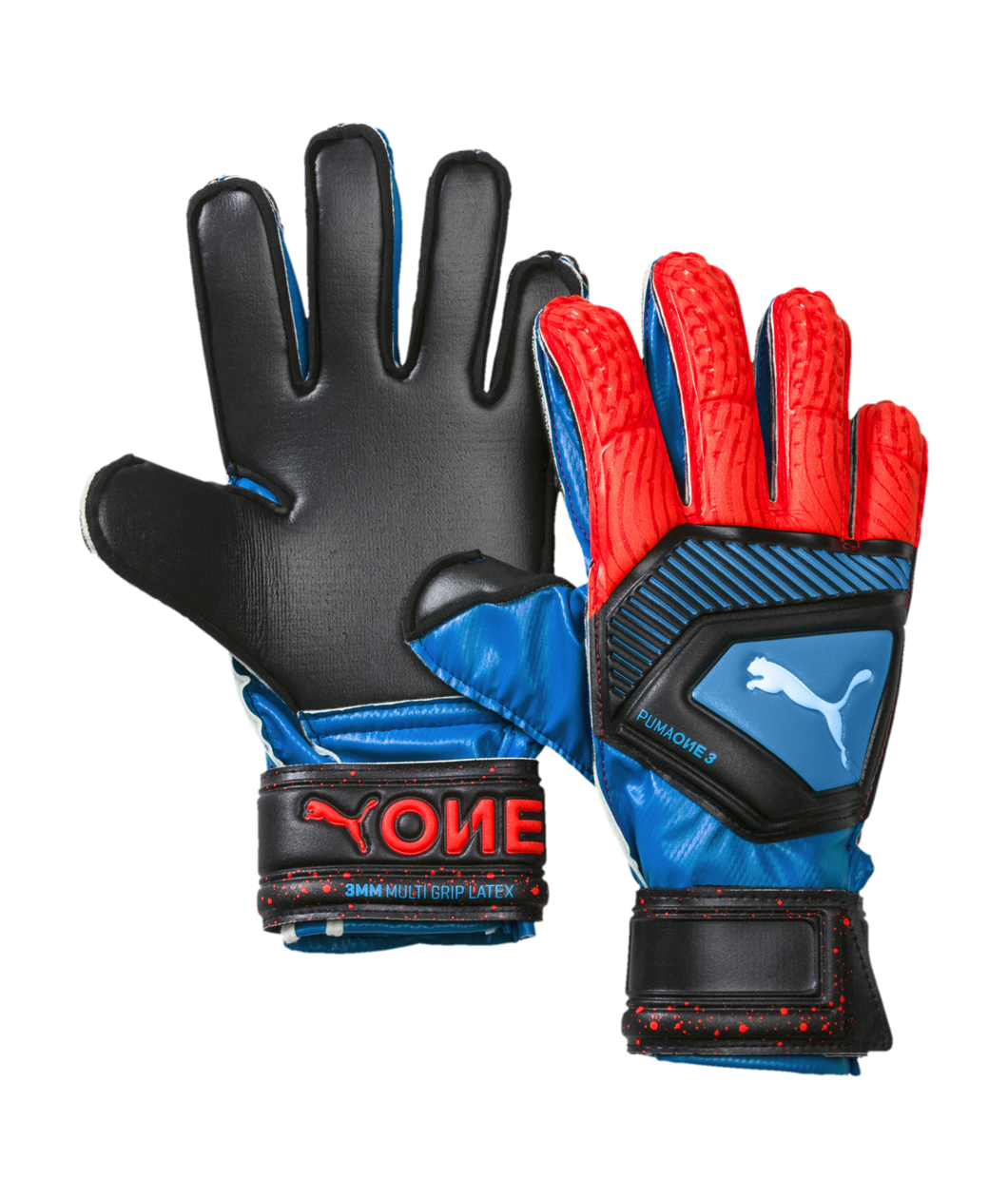 PUMA ONE PROTECT 3 YOUTH SOCCER GOALIE GLOVES