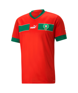 Puma Morocco Home Jersey 2022-23  765807 01 RED/GREEN