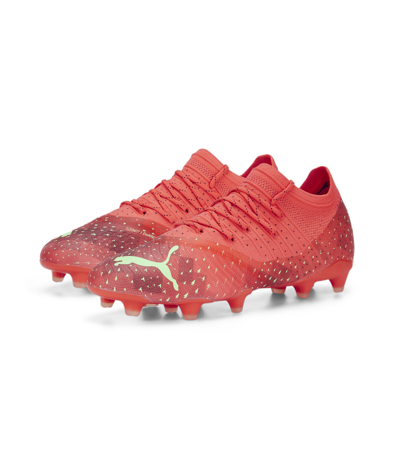 Puma Future Z 2.4 FG AG Soccer Cleats 106995 03 FIERY CORAL FIZZY