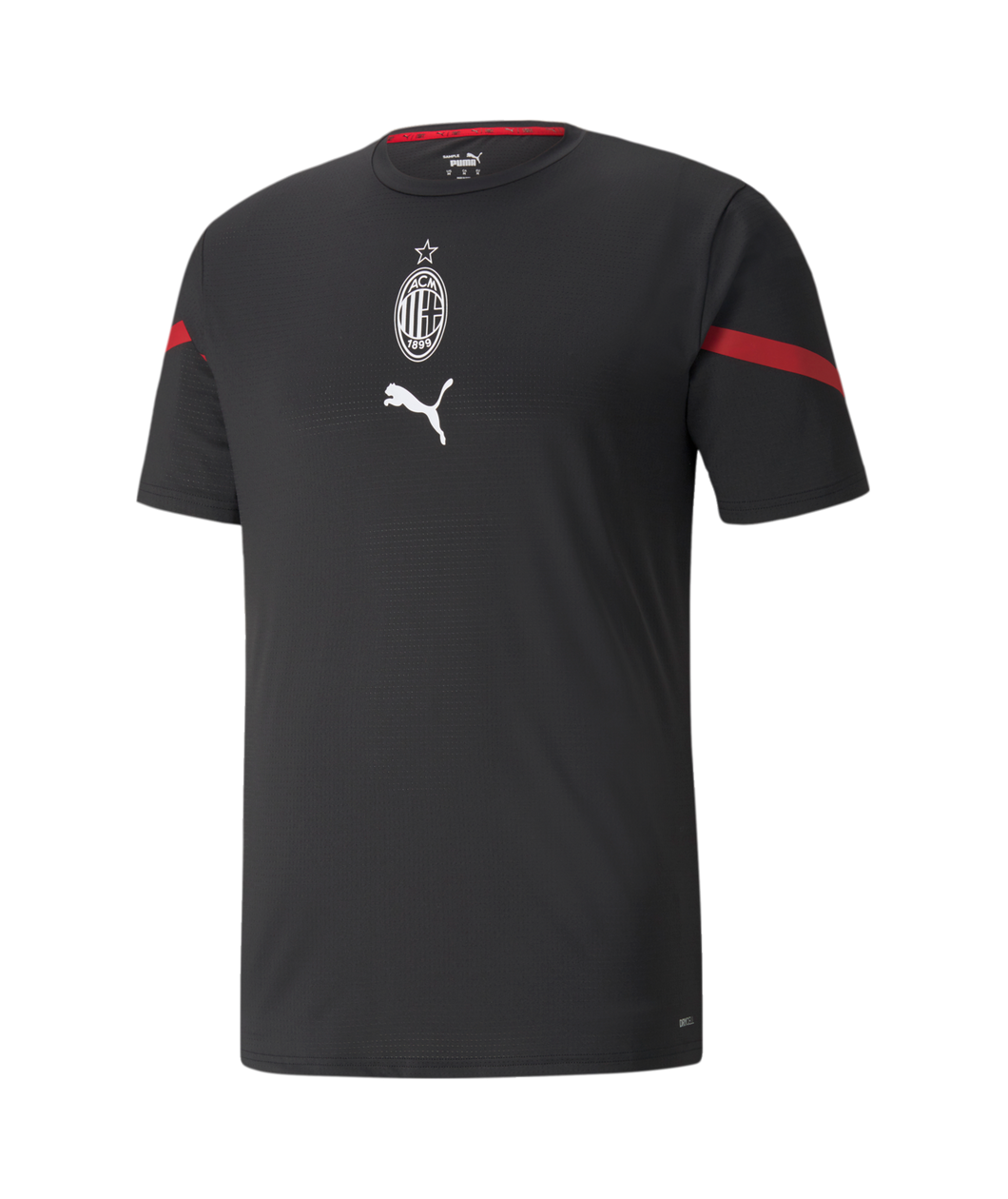 Puma AC Milan Prematch Jersey 2021/2022 764442 05 BLACK/RED/WHITE