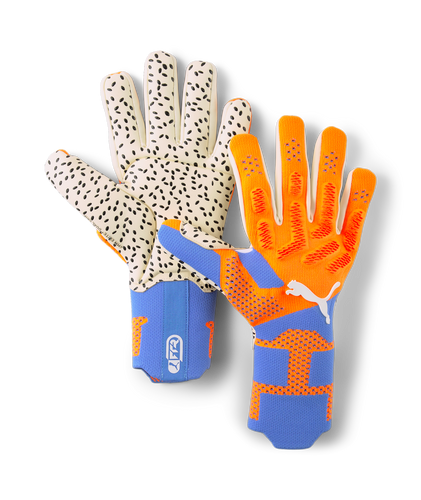 Puma Future Ultimate NC GoalKeeper Gloves 041841 01 ULTRA ORANGE-BLUE GLIMMER