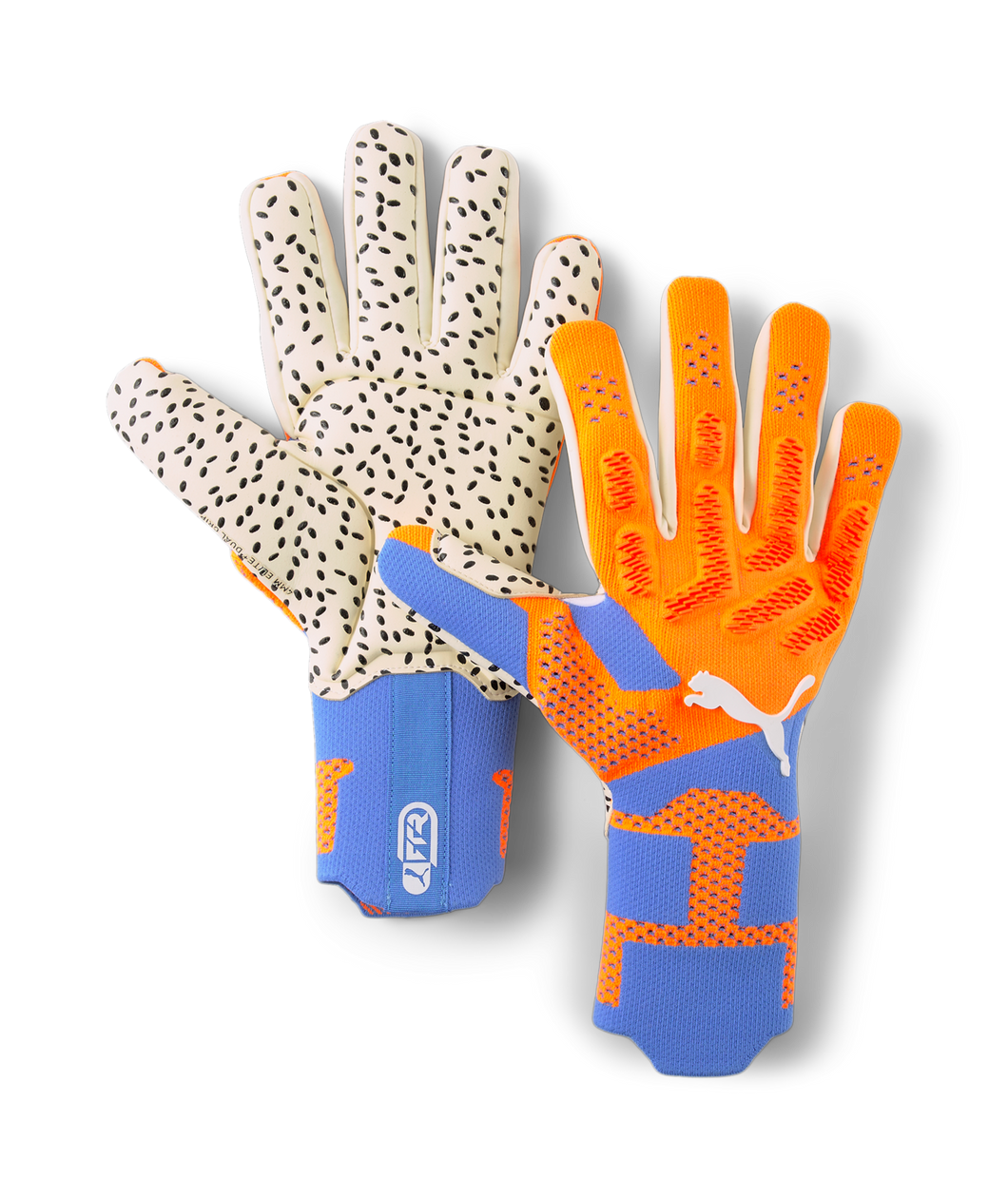 Puma Future Ultimate NC GoalKeeper Gloves 041841 01 ULTRA ORANGE-BLUE GLIMMER