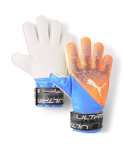 Puma Ultra Protect RC Junior GoalKeeper Gloves 041820 05 ULTRA ORANGE-BLUE GLIMMER