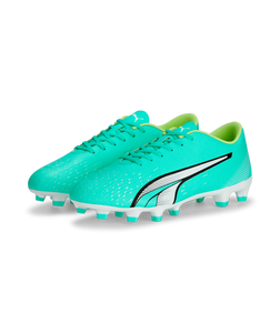 Puma Ultra Play Soccer Cleats 107224 03 ELECTRIC PEPPERMINT-PUMA WHITE-FAST YELLOW