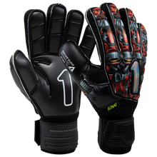 Load image into Gallery viewer, Rinat Asimetrik Bionik Spine Goalkeeper Gloves 1GSS1I3Y50-172 RED/GREY