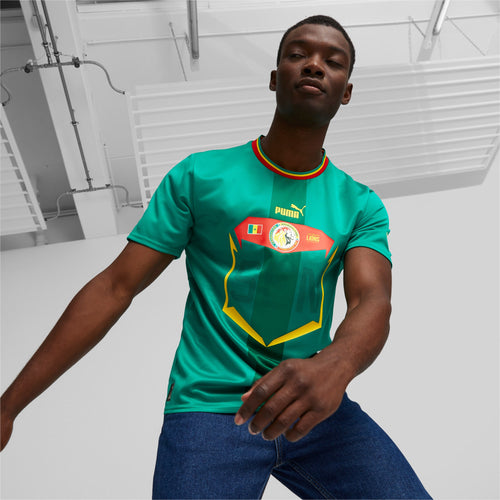 Puma Senegal Away Jersey 2022-23  765698 02 PEPPER GREEN/RED