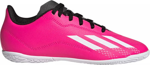 adidas X SpeedPortal.4 Youth Indoor Soccer Shoes GZ2449 Pink/White