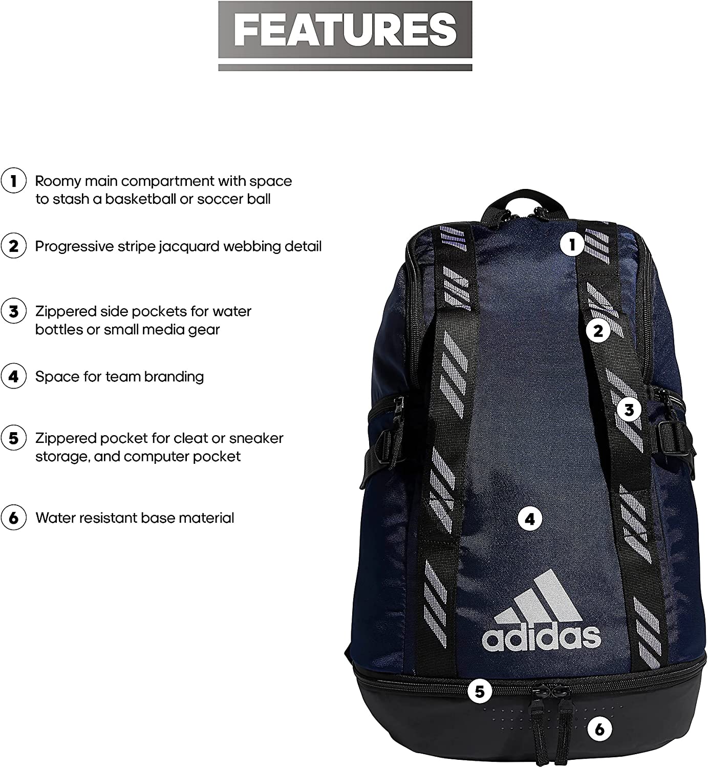adidas Creator 365 Backpack, Grey adidas Creator 365 Backpack, Grey