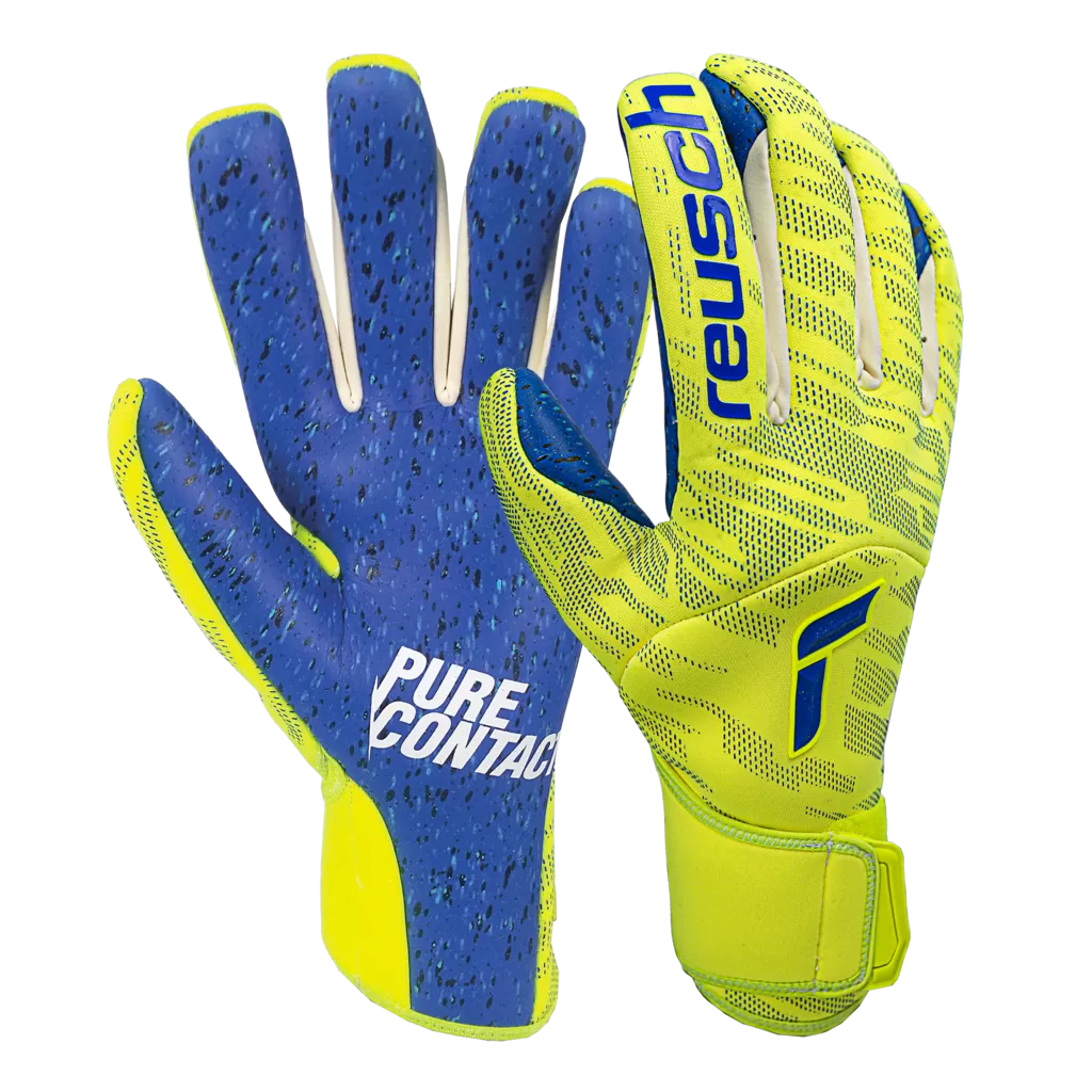 Reusch Pure Contact Fusion 5170900 SAFETY YELLOW/DEEP BLUE