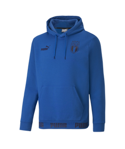 Puma Italy Football Culture Hoodie 2020-21 Blue 75724701