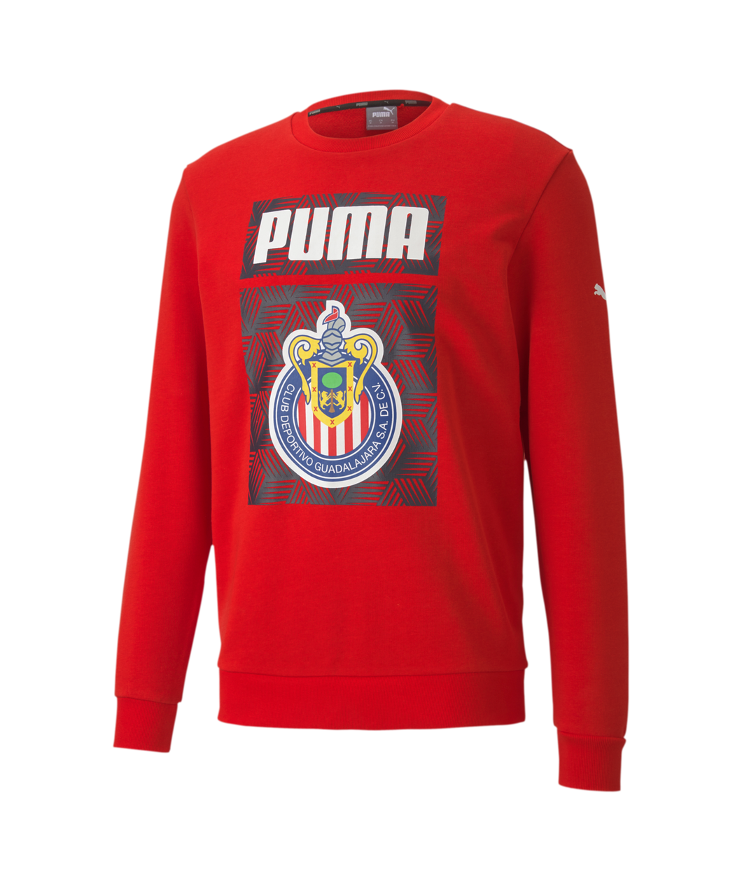 Puma Chivas FC Graphic Sweat Shirt 2020 Red 75815007