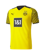 Load image into Gallery viewer, Puma Borussia Dortmund Home Shirt Jersey 21/22 759036 YELLOW/BLACK