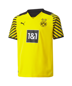 Puma Borussia Dortmund Home Shirt Replica Youth Jersey SS Jr 21/22 759038 01 YELLOW/BLACK