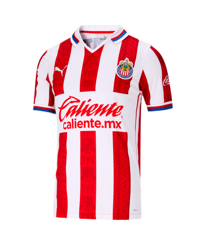 Puma Chivas Home Jersey 2020/21 Red/White 763048 01