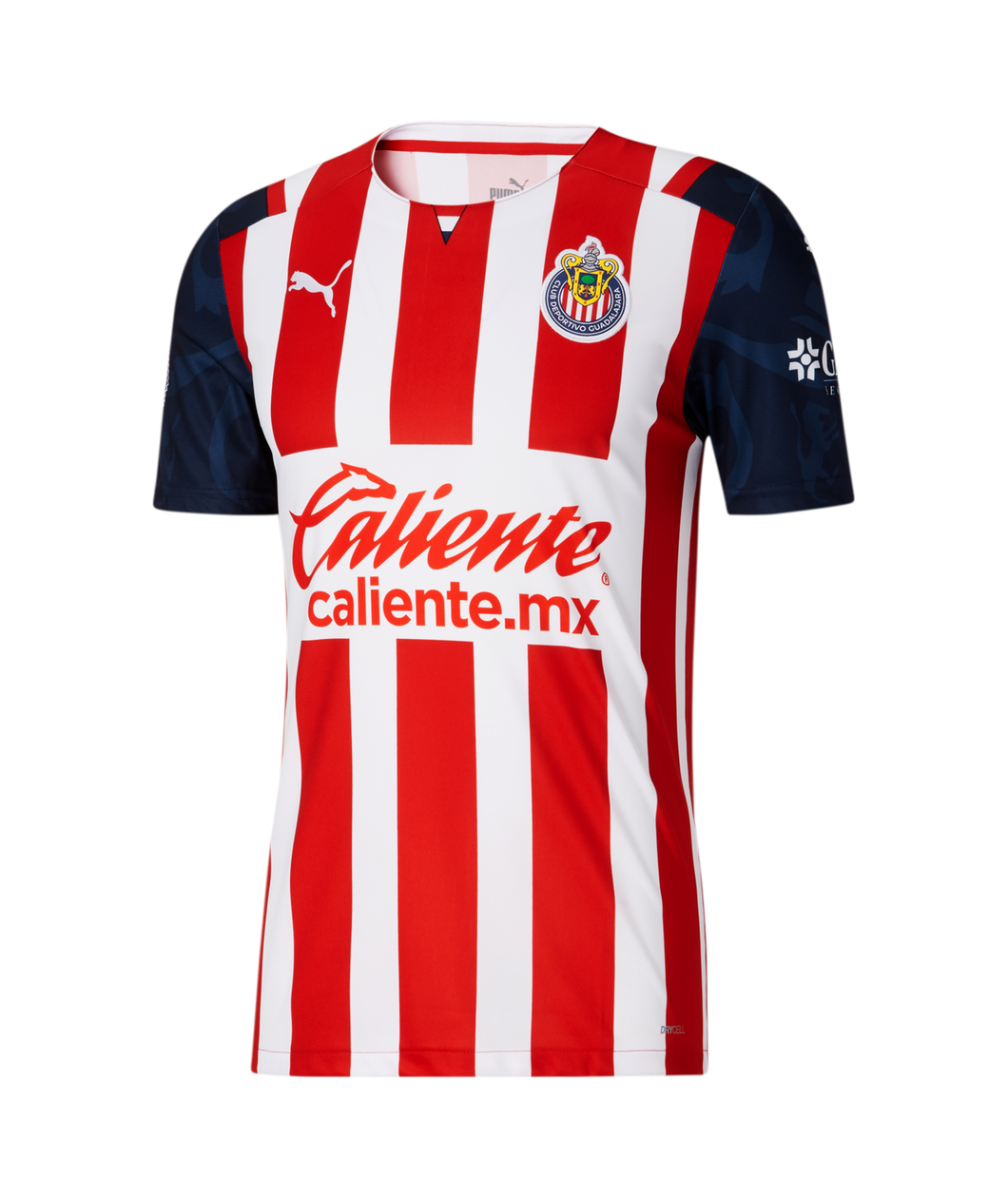 Puma Chivas Home Shirt Replica Jersey 21-22 763229 01 RED/WHT