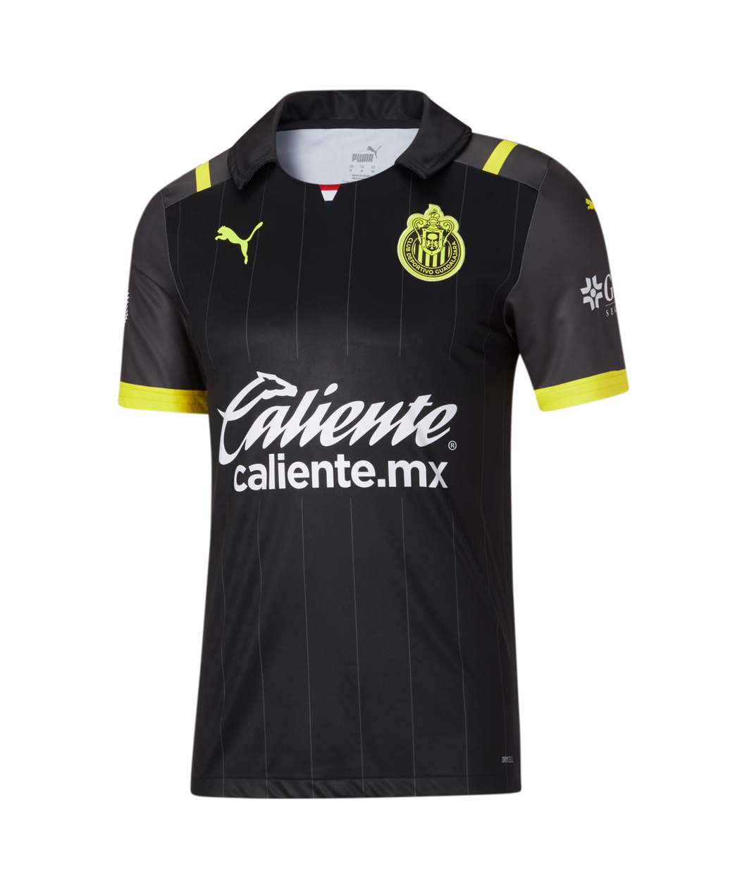 Puma Chivas Away shirt 21-22 Replica 763230 01 black/neon