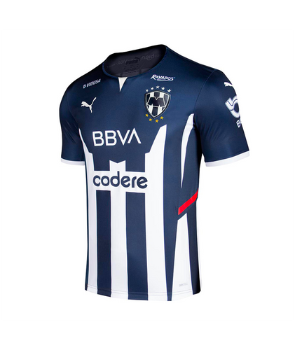 Puma Monterrey Home Shirt Jersey 2021-22 763241 01 NAVY/WHITE
