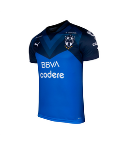 Puma Monterrey Away Shirt Replica Jersey 2022-2023 763358 01 ROYAL BLUE/NAVY/WHITE