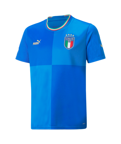 Puma Youth Italy Home Jersey 2022 Blue 765645 01