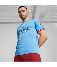 Load image into Gallery viewer, Puma Manchester City FC Home Replica Jersey 2022/23 765710 01 BLUE/RED