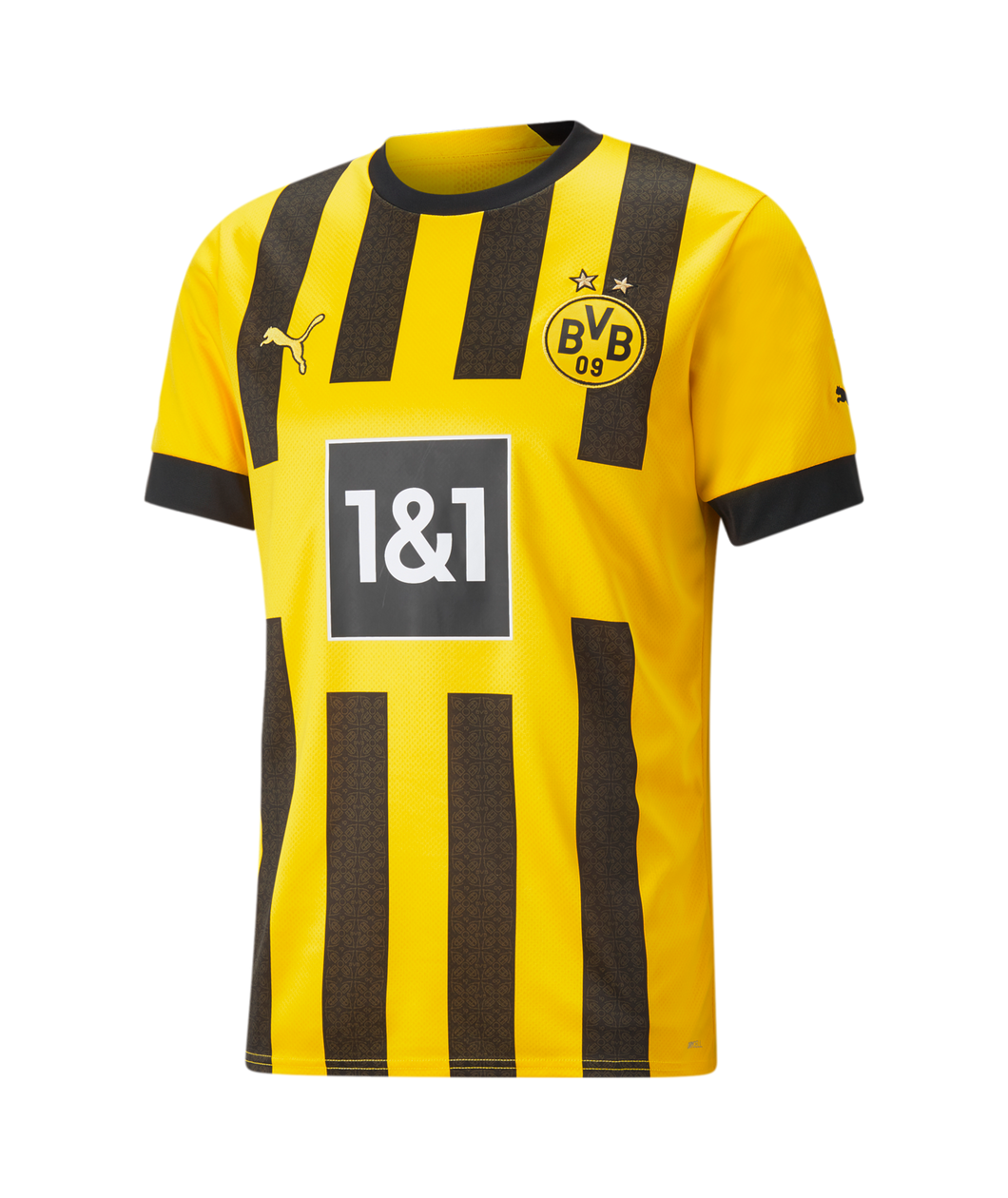 PUMA Borussia Dortmund Home Jersey Adult 765883 01 YELLOW/BLACK