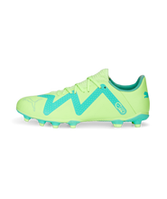 Load image into Gallery viewer, Puma Future Play FG/AG Soccer Cleats 107187 03  FAST YELLOW-PUMA BLACK-ELECTRIC PEPPERMINT