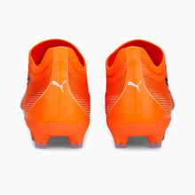 Load image into Gallery viewer, Puma Ultra Match FG/AG Soccer Cleats 107217 01  ULTRA ORANGE-PUMA WHITE-BLUE GLIMMER