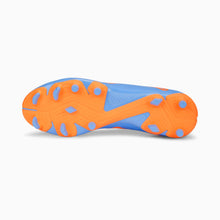 Load image into Gallery viewer, Puma Future Play FG/AG Soccer Cleats 107187 01 BLUE GLIMMER-PUMA WHITE-ULTRA ORANGE