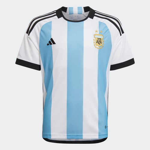 adidas Argentina Youth Home Jersey HF1488 WHITE/BLUE