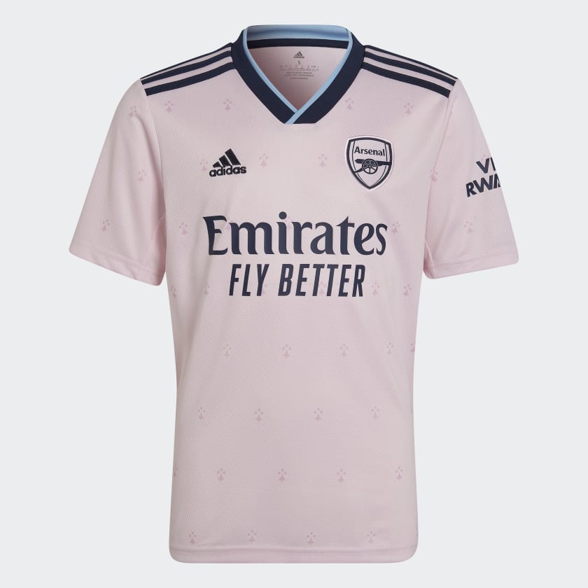 isolatie De toediening adidas Arsenal FC Youth 3rd Jersey Replica 22/23 HF0722 PINK/BLACK – Soccer  Zone