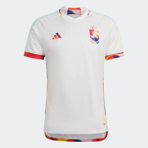 adidas Adult Belgium Away Jersey 2022/23 HK5034 White