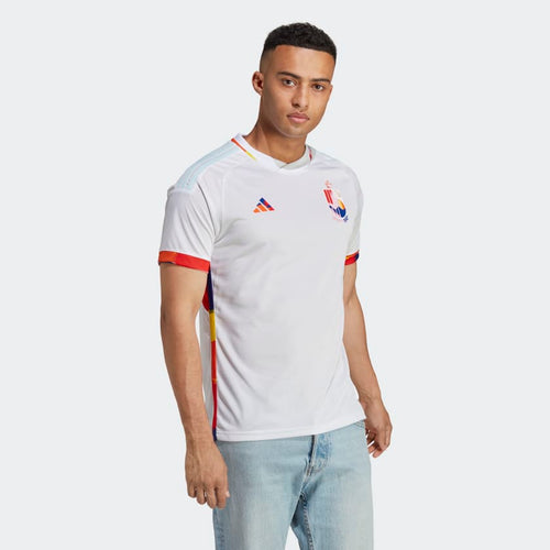 adidas Adult Belgium Away Jersey 2022/23 HK5034 White