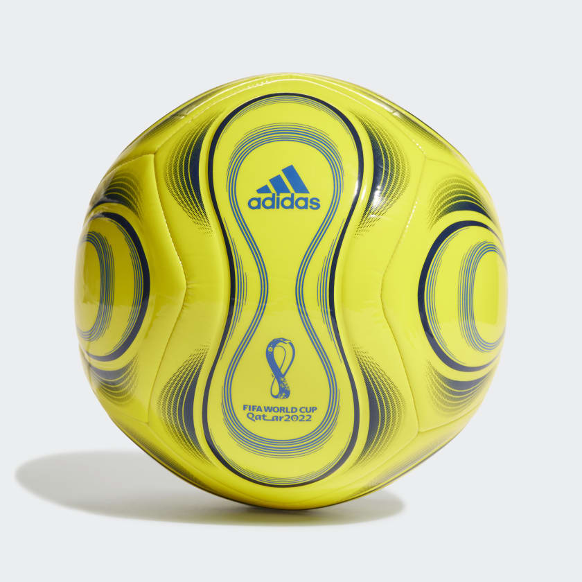 adidas Brazil World Cup 2022 Soccer Ball HM8156 Yellow/Blue